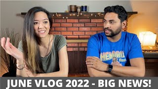 June Vlog 2022  Vlog 27  Big Announcement  Channel Anniversary [upl. by Enerol]