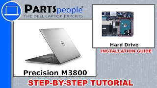 Dell Precision M3800 P31F001 Hard Drive amp Caddy HowTo Video Tutorial [upl. by Edsel603]