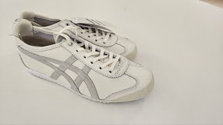 Onitsuka Tiger Mexico 66 White  Light Sage [upl. by Colver]