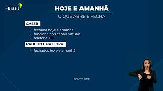 DF  O que abre e o que fecha no feriadão da Proclamação da República [upl. by Newmann]