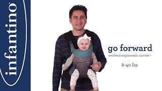 Infantino go forward evolved ergonomic carrier [upl. by Eatnad448]