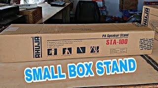 AHUJA STA100 SPEAKER STAND UNBOXING amp REVIEW [upl. by Millda]