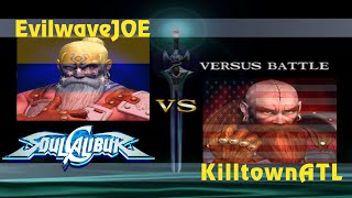 【SoulcaliburFightcade】EvilwaveJOE vs KilltownATL【091324】 [upl. by Aihsat]