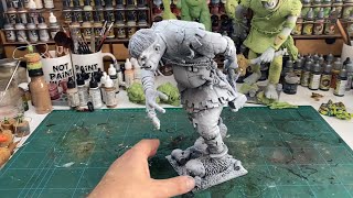 Baldwin my Bretonnian Megagargant gets a Zenithal Prime ready for painting with contrast paints [upl. by Philippe]