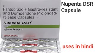 Nupenta DSR Capsule uses side effects and doses in hindi [upl. by Quick]