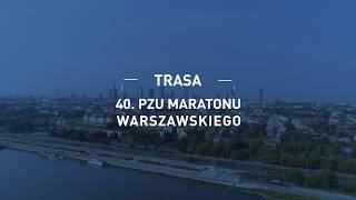 Trasa 40 PZU Maratonu Warszawskiego [upl. by Nirel501]