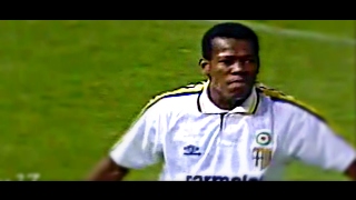 Faustino Asprilla en el Parma [upl. by Jerry]