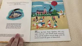 Donald Duck in Disneyland Book Overview [upl. by Myrilla]