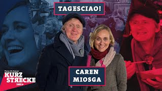 Caren Miosga lässt sich in die Karten schauen  Kurzstrecke mit Pierre M Krause [upl. by Aowda]