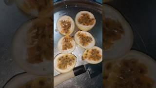 passionfruit passifloraedulis tasty fruits collection gardenplant shortsfeed viralshortvideo [upl. by Durware]