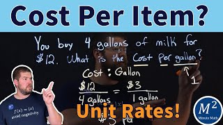 How to Find Cost Per Item Unit Rates Explained [upl. by Lorollas]