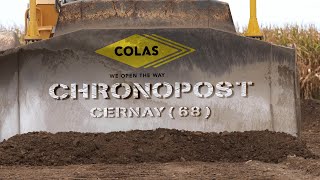 Colas  Suivi de chantier Chronopost à Cernay 68  Septembre 2023 [upl. by Attenal190]