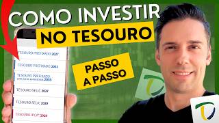 GUIA COMPLETO PRA INICIANTES Como investir no TESOURO DIRETO na prática [upl. by Fidelas467]