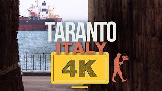 Taranto Italy 4K  Walking Tour [upl. by Mccord]