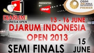 SF  MD  Shin BCYoo YS vs Ko SHLee YD  2013 Djarum Indonesia Open [upl. by Dahsra]