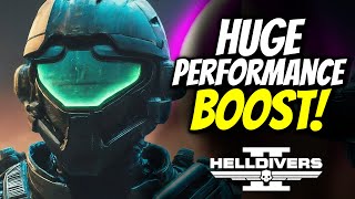 Helldivers 2 Perfect Updated Settings HELP Everyone Huge Performance BOOST [upl. by Esimehc354]