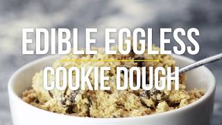 Edible Eggless Cookie Dough [upl. by Dranal]