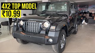 Mahindra Thar RWD 4X2 Top Model 2023 On Road Price Features Interior and Exterior Review [upl. by Atiuqal155]