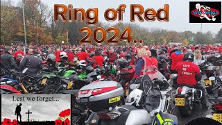 Motorcycle ride around Manchester M60  Ring Of Red 2024 [upl. by Trebleda419]