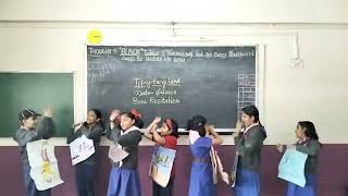 Topsyturvy Land  Poem Recitation  Class5 B  Group 1  202324 ncert poem [upl. by Nosimaj]