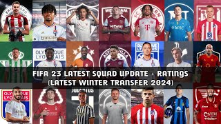 FIFA 23 SQUAD UPDATE  RATINGS LATEST FEBRUARY TRANSFER 2023 [upl. by Eleanora980]