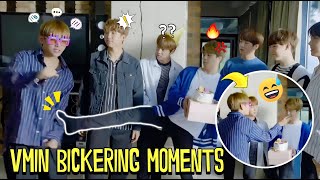 BTS Jimin and Taehyung Neverending Bickering  Tom amp Jerry [upl. by Christiana]