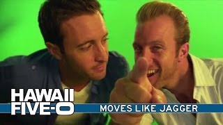 Hawaii Five0  Moves Like Jagger  Cast amp Crew [upl. by Napra189]