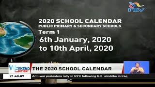 2020 school academic calendar released [upl. by Hartill]