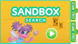 Sesame Street Sandbox Search  PBS Kids [upl. by Llert]