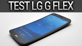 Test du LG G Flex  par TestMobilefr [upl. by Ranitta168]