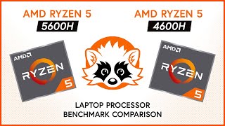 AMD Ryzen 5 5600H vs 4600H  Laptop Processor Benchmark Comparison [upl. by Atilehs]