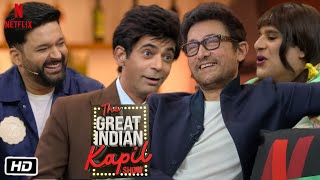 The Great Indian Kapil Show Aamir Khan Full Episode 5 Review with Sunil Grover Krushna [upl. by Noyes]