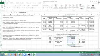 Contabilizacion del Kardex Promedio Ponderado [upl. by Obelia]