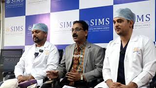 SIMS Hospital successfully conducts transformative surgery for 3yearold girl child  Pressmeet [upl. by Most]