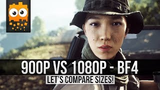 Battlefield 4  900p vs 1080p  PlayStation 4 Style Upscaling Comparison  HQ Download Available [upl. by Donegan]