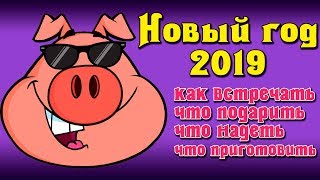 НОВЫЙ ГОД 2019  Как Правильно Встречать Новый год Что Подарить на Новый год Что Надеть Новый год [upl. by Gilemette]