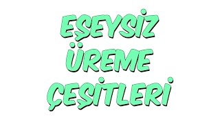 8dkda EŞEYSİZ ÜREME ÇEŞİTLERİ  10Sınıf [upl. by Ahsoet]