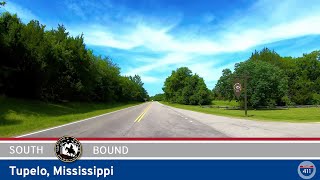 Natchez Trace Parkway Tupelo  Mississippi  Drive Americas Highways 🚙 [upl. by Eidod]