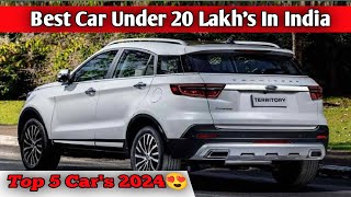 Top 5 Cars Under 20 Lakhs in India 2024  Best Car Under 20 Lakhs in India Value for Money Ramboca [upl. by Ennayr]