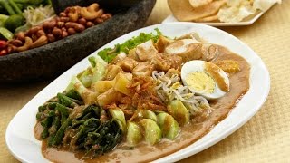 How To Make GadoGado  Cara Membuat GadoGado [upl. by Ellenij993]