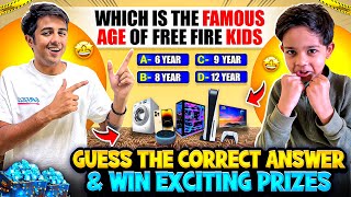 Guess The Correct ✅ Answer And Win Exciting Prizes🎁  IphoneGoldWatch  6 Year Kid 👶  Mann Vlogs [upl. by Camm]