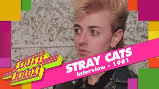 Stray Cats 1981 Interview on Countdown Why They Moved to England for the Rockabilly Scene [upl. by Frederiksen883]