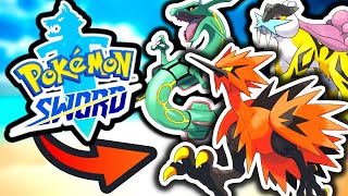 Pokemon Sword But I Can Only Use Legendary Pokemon🔥 [upl. by Amando]