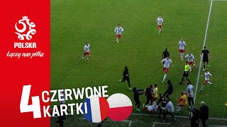 U18 BRUTALNA FRANCJA POKONANA Skrót meczu 🇫🇷 Francja  Polska 🇵🇱 [upl. by Tterrag]