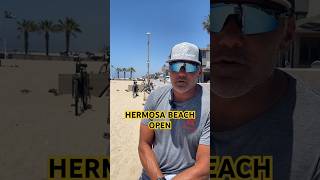 Hermosa Beach Open hermosabeach hermosabeachopen beachvolleyball beachvolleyballworld 2024 [upl. by Eilarol]