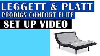 Full Guide Leggett and Platt Prodigy Comfort Elite Setup [upl. by Neneek830]