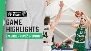 Zalgiris  NevezisOptibet  Game Highlights  20230430 [upl. by Hallam]