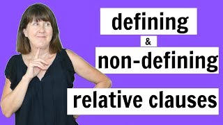 Defining and NonDefining Relative Clauses  English Grammar Lesson [upl. by Ozzy512]