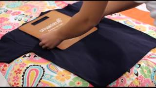 How to fold a shirt using a folding board [upl. by Nalniuq891]