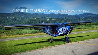 Circuiti con istruttore e solista  Aviosuperficie Kong di Montemarenzo LC  9 Novembre 2024 [upl. by Denbrook515]